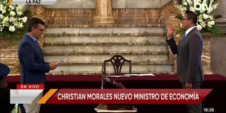 NOTICIA: Christian Morales Asume Economía con Pedido de Transparencia Christian Morales Asume Economía con Pedido de Transparencia