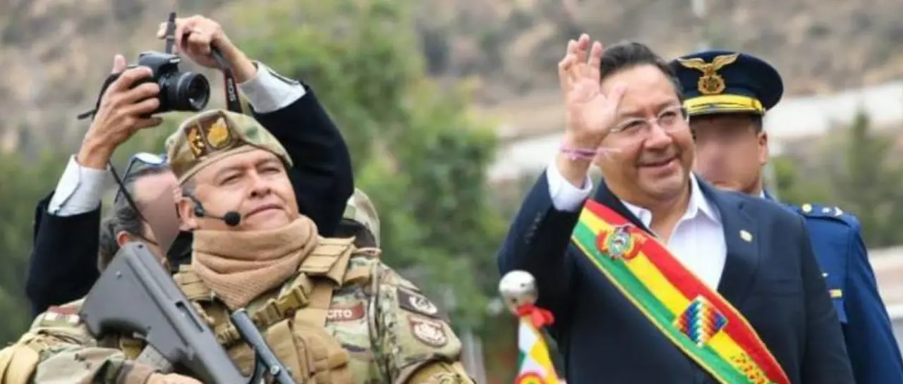 NOTICIA: Excomandante Zúñiga acusa a Luis Arce de planear fraude electoral con hackers Excomandante Zúñiga acusa a Luis Arce de planear fraude electoral con hackers