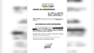Orden de aprehensión contra hijo de Luis Arce por presunta violencia familiar