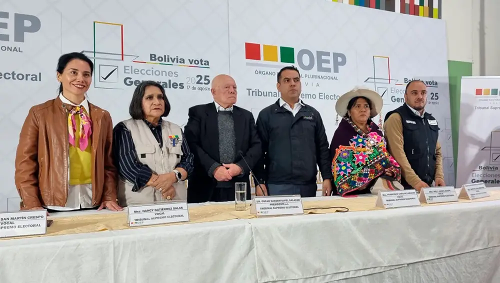 TSE confirma segunda vuelta electoral en Bolivia para el 19 de octubre de 2025