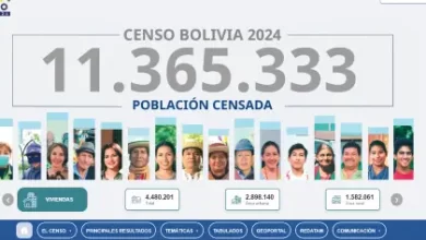 Estos son los nuevos datos oficiales del censo 2024 en Bolivia